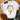 Summer Fashion Cartoon Flower Balloon Print Half Sleeve Round Neck T-shirt for Women