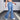 Luxury Women's Stretchy Denim Casual Heart Ripped Flared Leg Jeans Trousers