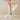 Women's 8cm Thick Bottom Platform Low Cut Round Toe Synthetic Leather Sneakers