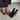 Women's Minimal Solid Color Cowhide Side Zipper Chunky Heels Ankle Boots