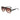 Trendy Square Tortoise Frame Rivets Decor UV400 Sunglasses for Women