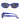 Trendy Plastic Rectangle Rivets Decor Frame UV400 Lens Sunglasses for Women