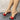 Women's Casual Solid Color Patent Leather Thin High Heels Open Toe Slippers