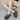 Summer Fashion Glitter Rhinestone Buckle 8cm Platform Slippers for Women
