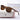 Women's Luxury Natural Wood Legs Polarizing UV400 PC Oval Sunglasses