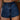 Women's Vintage Summer Daily Wear Multi Pocket Flower Embroidery Denim Shorts