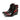 Punk Style 6.5cm High Heels Pointed Toe Buckled Leather Ankle Boots for Men