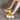Women's Genuine Leather Soft Fish Mouth Hollow 8cm Thick Sole Lace Up Sandals