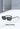 Designer Fashion Rectangle Rivets Plastic Frame UV400 Sunglasses for Women