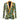 Luxury Men's Striped Sequin Blazer Coat for Stage Performance and Photoshoot