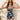 Women's Sexy Print Tied Halter Push Up Backless Bathing One Piece Swimwear