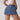 Women's Summer American Retro Fashion Slim Low Waist Denim Mini Skort