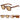 Steampunk Round Designer Removable Flip Up Rivet Sunglasses for Women