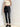 Soft Genuine Stretch Leather Elastic Waist Cropped Pencil Pants for Women
