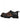 Leopard Printed Genuine Leather Round Toe Thick Bottom Casual Shoes for Men
