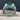 Women's Vintage 925 Sterling Silver Emerald High Carbon Diamond Cocktail Party Ring