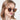 Retro Fashion Big Plastic Frame Cat Eye Round UV400 Sunglasses for Men and Women