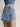 Women's Summer Luxury European Style Denim High Waist A-Line Mini Skirt Shorts