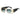 Punk Square Candy Gradient UV400 Double Bridges Sunglasses for Women