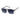 Unisex Vintage Style Rivet Decor Acrylic Square Double Bridge Frame UV400 Sunglasses