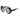 Women's Round Thick Polycarbonate Frame UV400 Protection Sunglasses