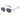 Retro Punk Luxury Double Bridge Metal Frame Pilot Sunglasses for Women and Men