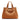 Women's Luxury Designer OL Fashion Genuine Leather Buckle Decor Top-handle Bag