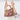 Women's Large Capacity Soft Genuine Leather Mulicolor Floral Shoulder Bag