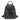 Women's College Daily Use Genuine Leather Solid Color Designer Zipper Backpack