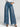 Women's American Lace Hollow Out High Waist Wide Leg Retro Flared Pants