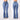Women's European American Style High Waist Bootcut Skinny Hip Lifting Jeans Pants