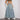 Women's Casual Elastic Waist Loose Solid Color High Waist Denim Long Skirt