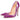 Women's Glossy Patent Leather Rivet Decor Pointed Toe High Heels Pumps