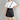 Women's Autumn Simple Asymmetric Design Belted A-line Sheepskin Mini Skirt