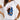 Fashion City Girl Cartoon Printed Short Sleeve White T-shirt for Women