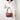 Genuine Leather Retro Style Solid Color Messenger Handbag for Women