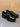 Men's British Casual Style Glossy Cowskin Leather Platform Slip-On Dress Loafers