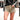 Women's Summer Vintage Leopard Print Ripped Raw Hem High Waist Denim Shorts