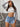 Women's Summer Casual All Match High Waist Denim Shorts with Raw Edge