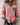 Women's American Retro Knitted Denim Long Sleeved Collar Jacket with Pockets
