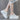 Women's Summer Canvas Genuine Leather High Platform Heels Lace Up Slippers Shoes