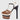 Sexy Brown Multicolor Club Party Style High Heels Platform Pumps for Women