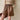 Real Sheepskin Elastic High Waist Casual Wide Leg Biker Shorts for Women