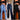 Retro Elastic High-Waist Slim Bootcut Butt-Lifting Tummy Control Denim Trousers