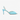 Women's Blue Crystal Mesh Peep Toe Shallow Pointed Thin High Heeled Stilettos Pumps