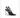 Women's Summer Fashion Pointed Thin Heel Chain Decor Solid Color Microfiber Pumps