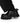 Men's Designer Round Toe Zipper Thick Bottom Cowskin Leather Casual Derby Shoes