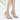 French-style Transparent PVC Sunflower Crystal Diamond High-heeled Sandals