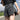 Women's Summer Korean High Waist A-line Wide Leg Loose Fit Denim Shorts