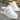 Women's 8cm Height Increasing Platform Breathable Leather Half Slippers Shoes